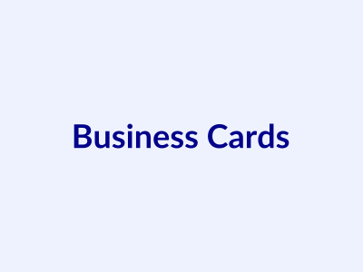 business-cards Business Cards