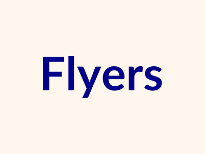 Flyers & Brochures