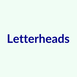 Letterheads
