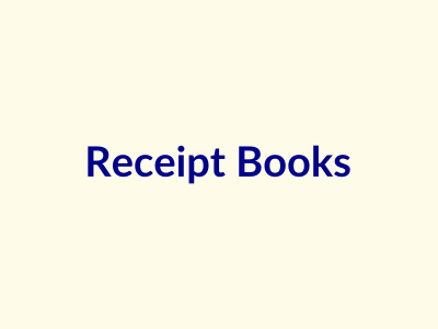 receipt-books Receipt Books